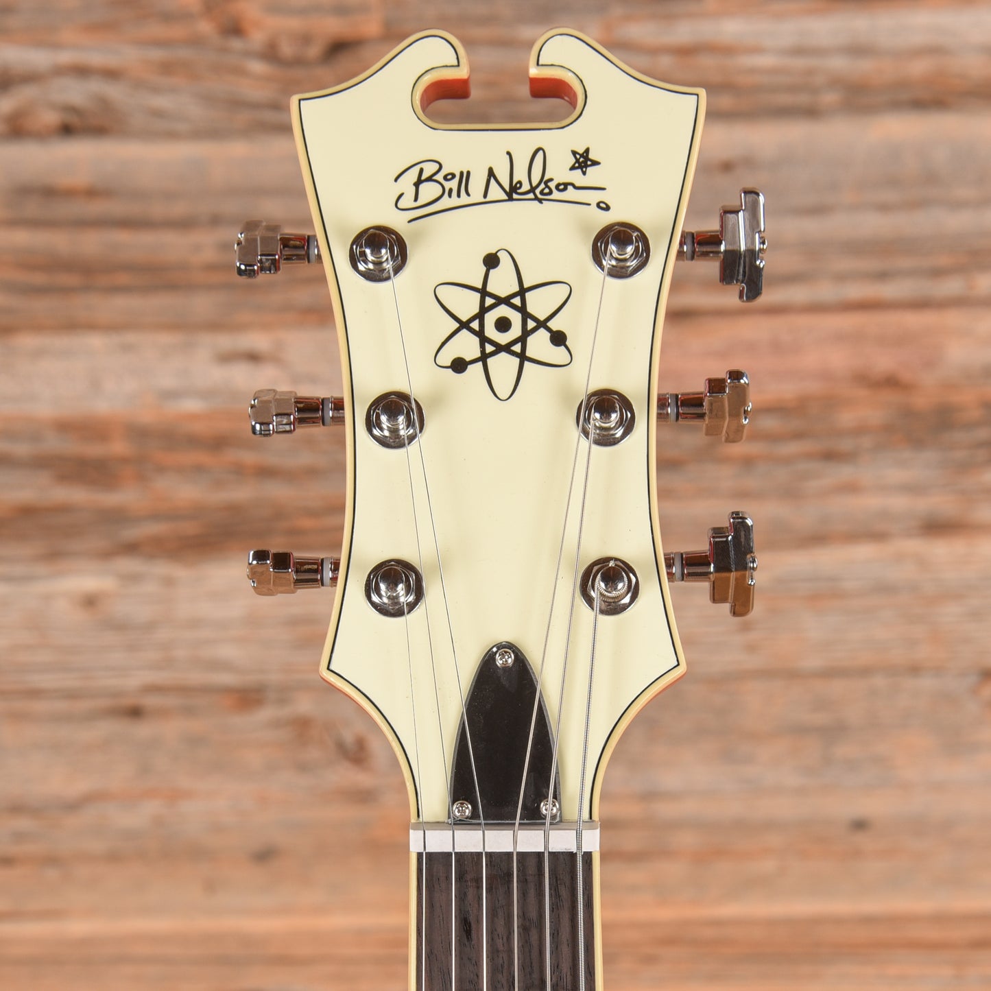 Eastwood Bill Nelson Astroluxe Cadet White  LEFTY Electric Guitars
