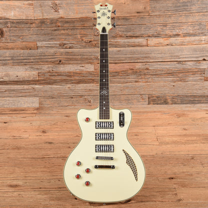 Eastwood Bill Nelson Astroluxe Cadet White  LEFTY Electric Guitars