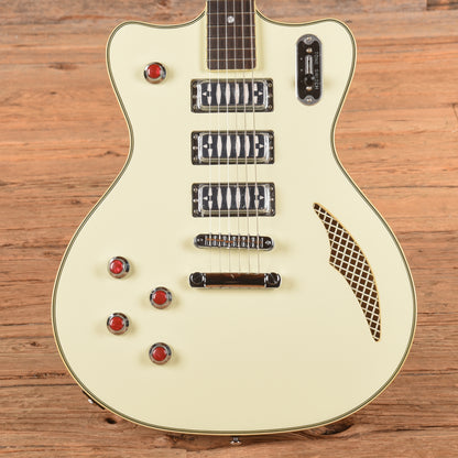 Eastwood Bill Nelson Astroluxe Cadet White  LEFTY Electric Guitars