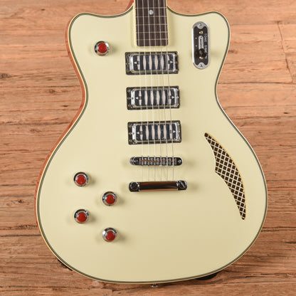 Eastwood Bill Nelson Astroluxe Cadet White  LEFTY Electric Guitars