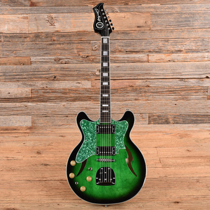 Eastwood Custom Kraft DLX Greenburst 2017 LEFTY Electric Guitars