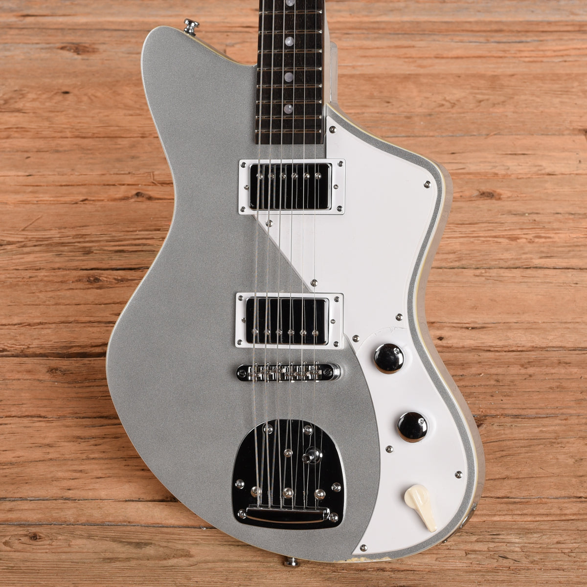 Eastwood Senn Baritone Guitar Silver 2020 Electric Guitars