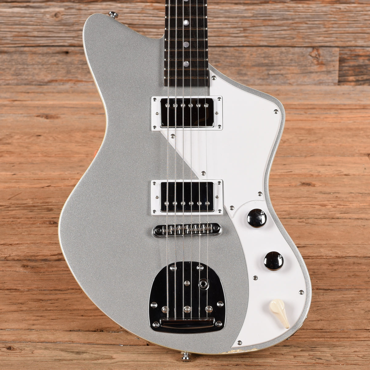 Eastwood Senn Baritone Guitar Silver 2020 Electric Guitars
