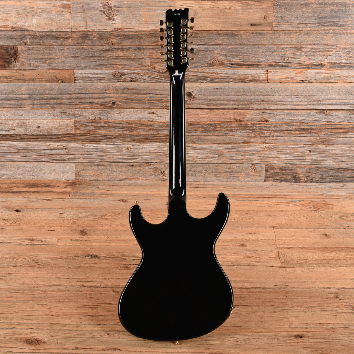 Eastwood Sidejack 12 DLX Black  LEFTY Electric Guitars