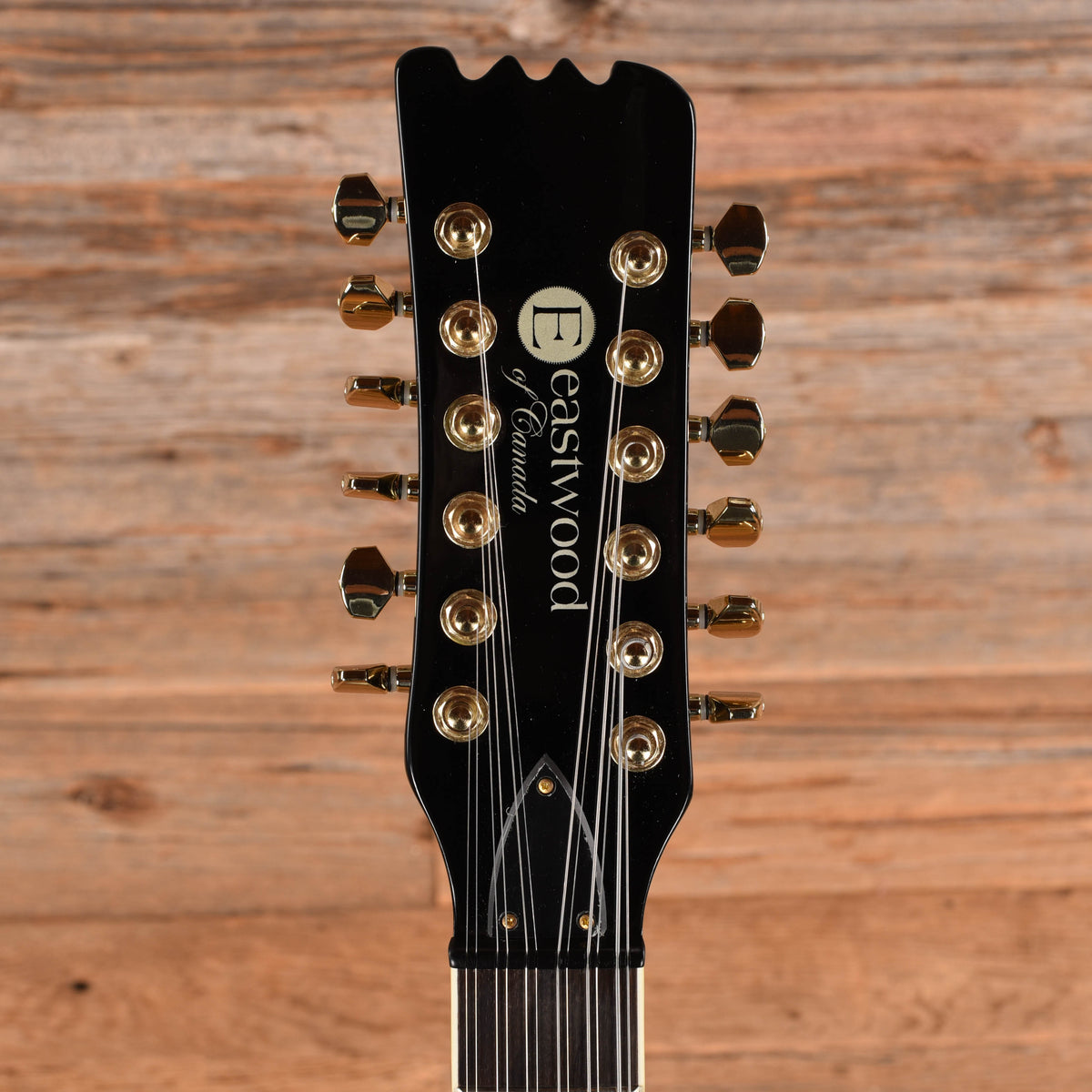 Eastwood Sidejack 12 DLX Black  LEFTY Electric Guitars