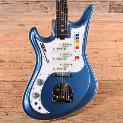 Eastwood Spectrum 5 Pro Blue 2016 LEFTY Electric Guitars