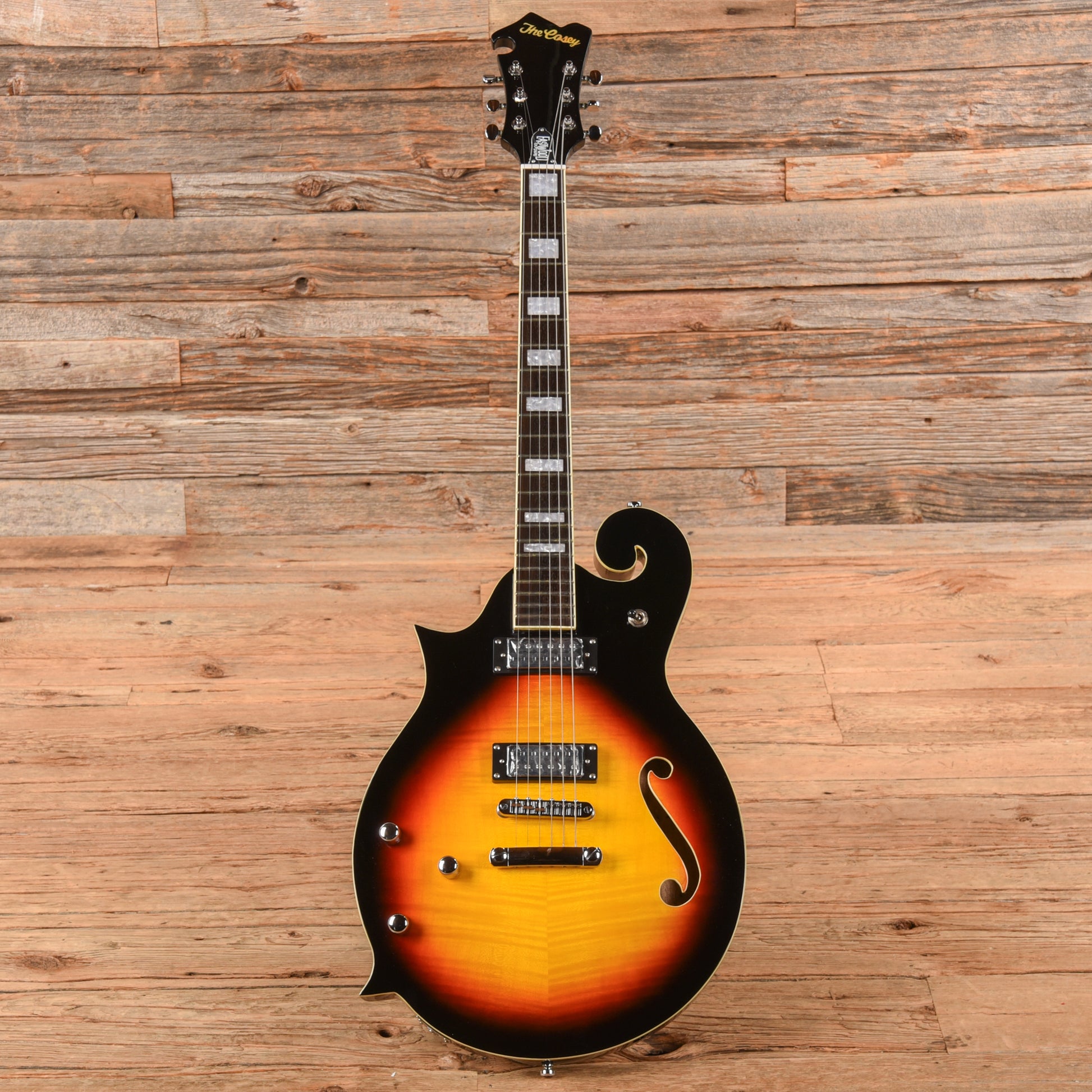 Eastwood 1975 Morris "The Cosey" Sunburst 2017 LEFTY Electric Guitars / Semi-Hollow