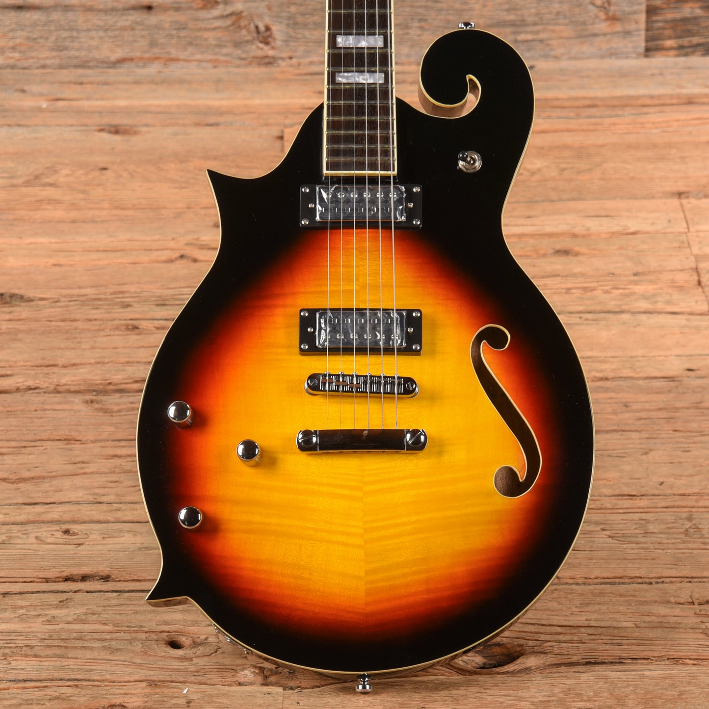 Eastwood 1975 Morris "The Cosey" Sunburst 2017 LEFTY Electric Guitars / Semi-Hollow