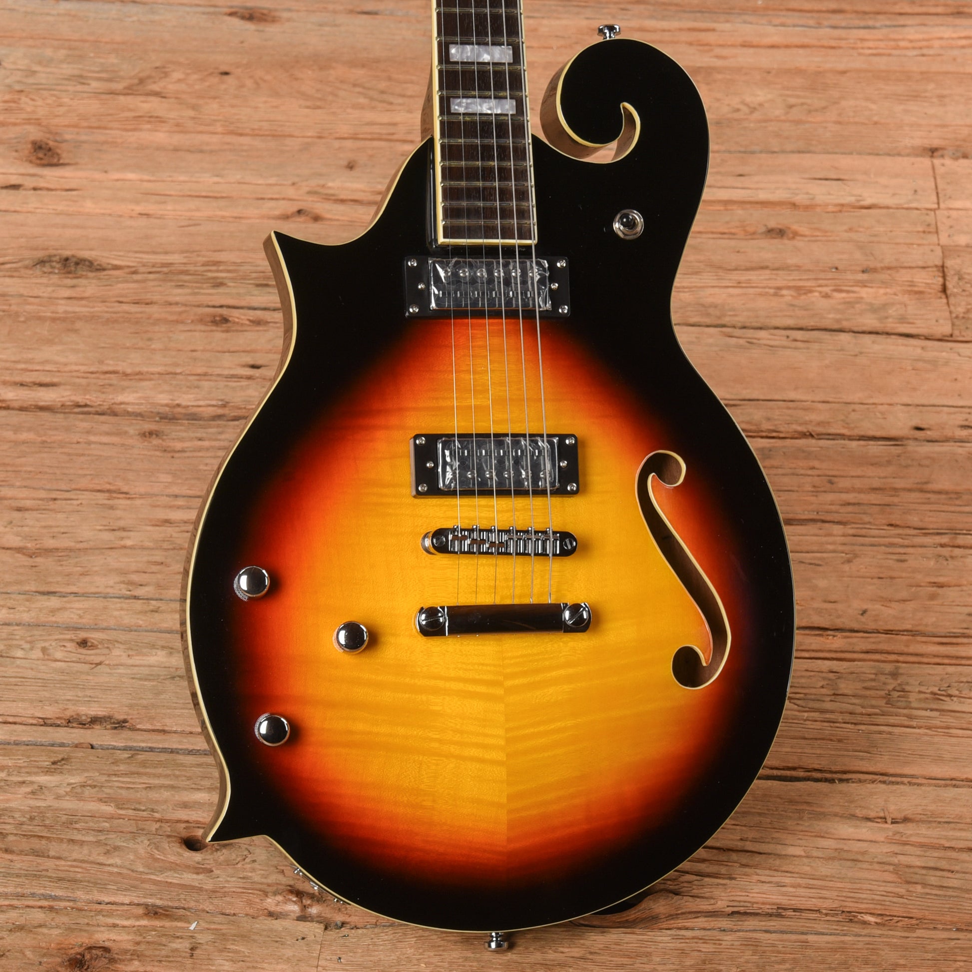 Eastwood 1975 Morris "The Cosey" Sunburst 2017 LEFTY Electric Guitars / Semi-Hollow