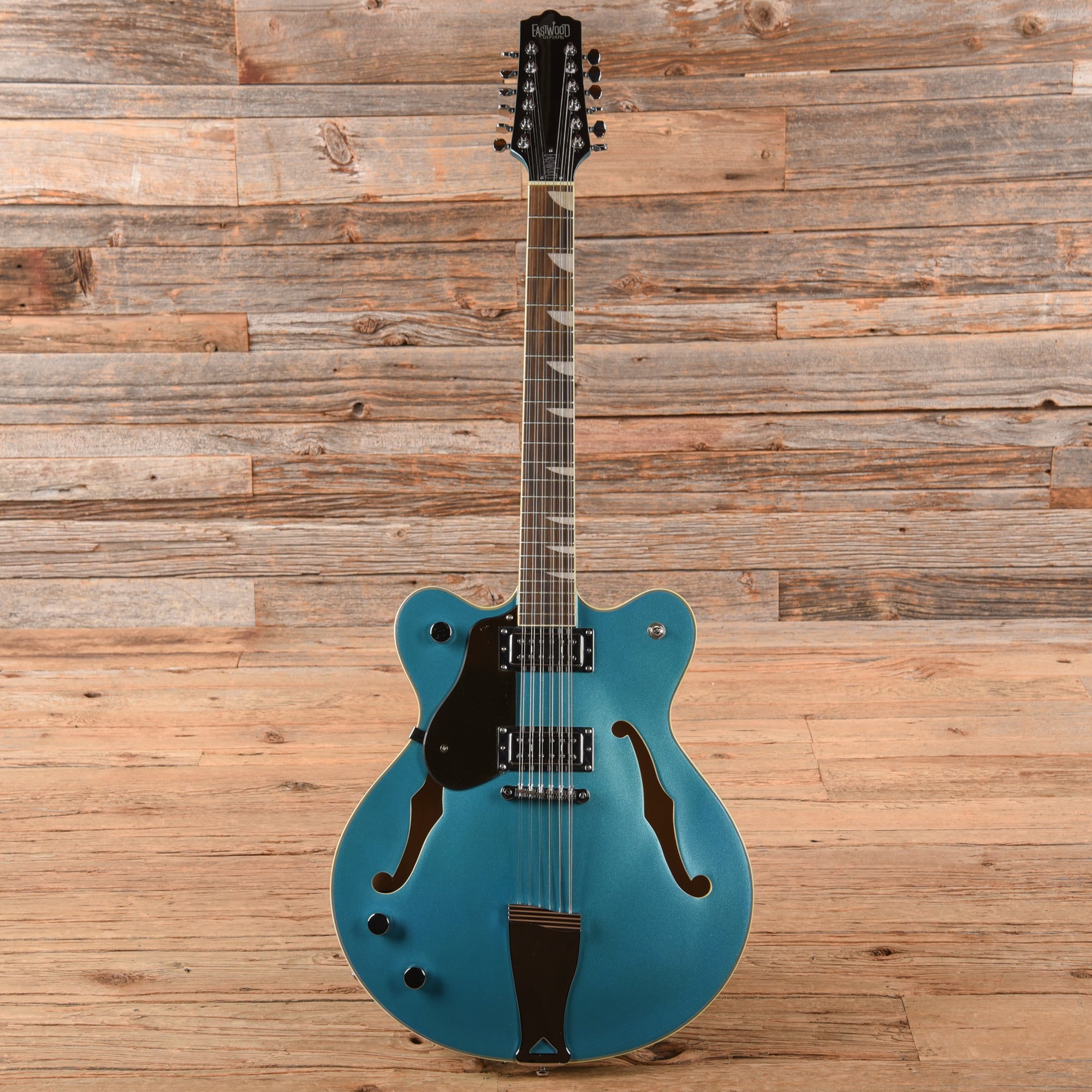 Eastwood Classic 12 Blue 2013 LEFTY Electric Guitars / Semi-Hollow