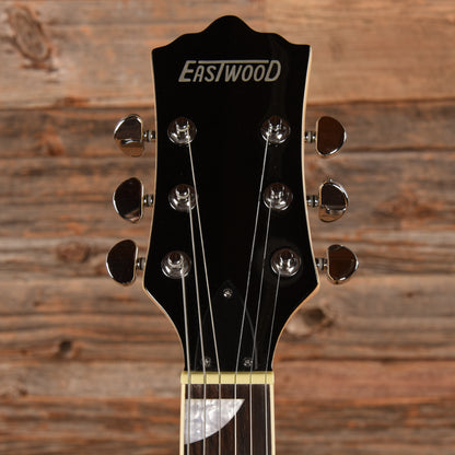 Eastwood Classic 6 Natural Electric Guitars / Semi-Hollow