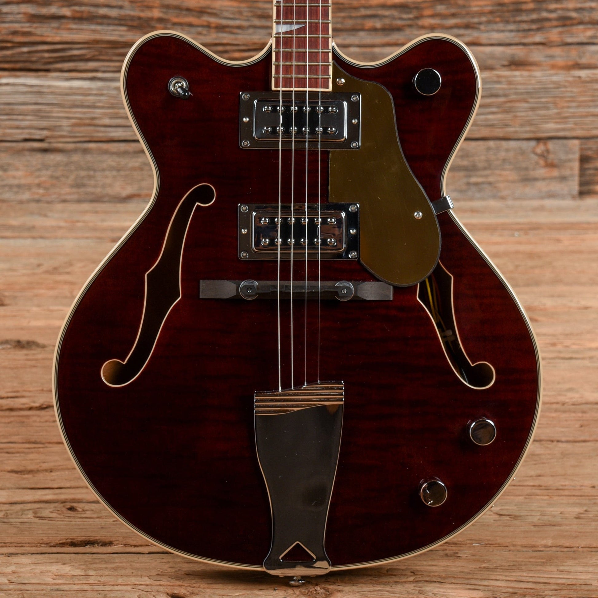 Eastwood Classic Tenor Oxblood Electric Guitars / Semi-Hollow