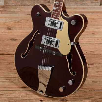 Eastwood Classic Tenor Oxblood Electric Guitars / Semi-Hollow