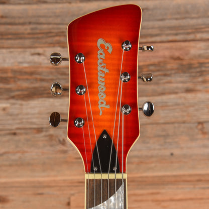Eastwood Surfcaster Cherry Sunburst 2016 LEFTY Electric Guitars / Semi-Hollow
