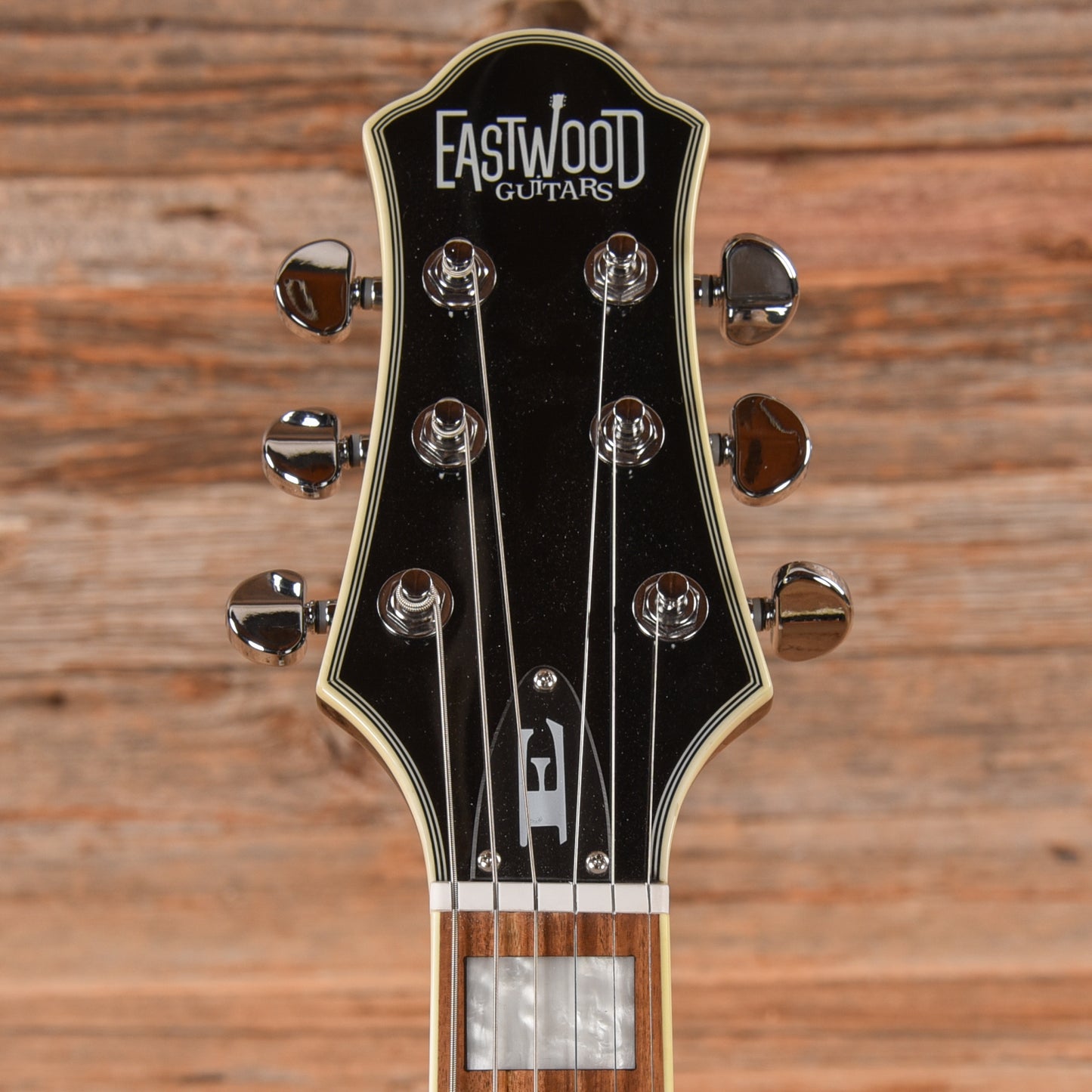 Eastwood GP Black Electric Guitars / Solid Body