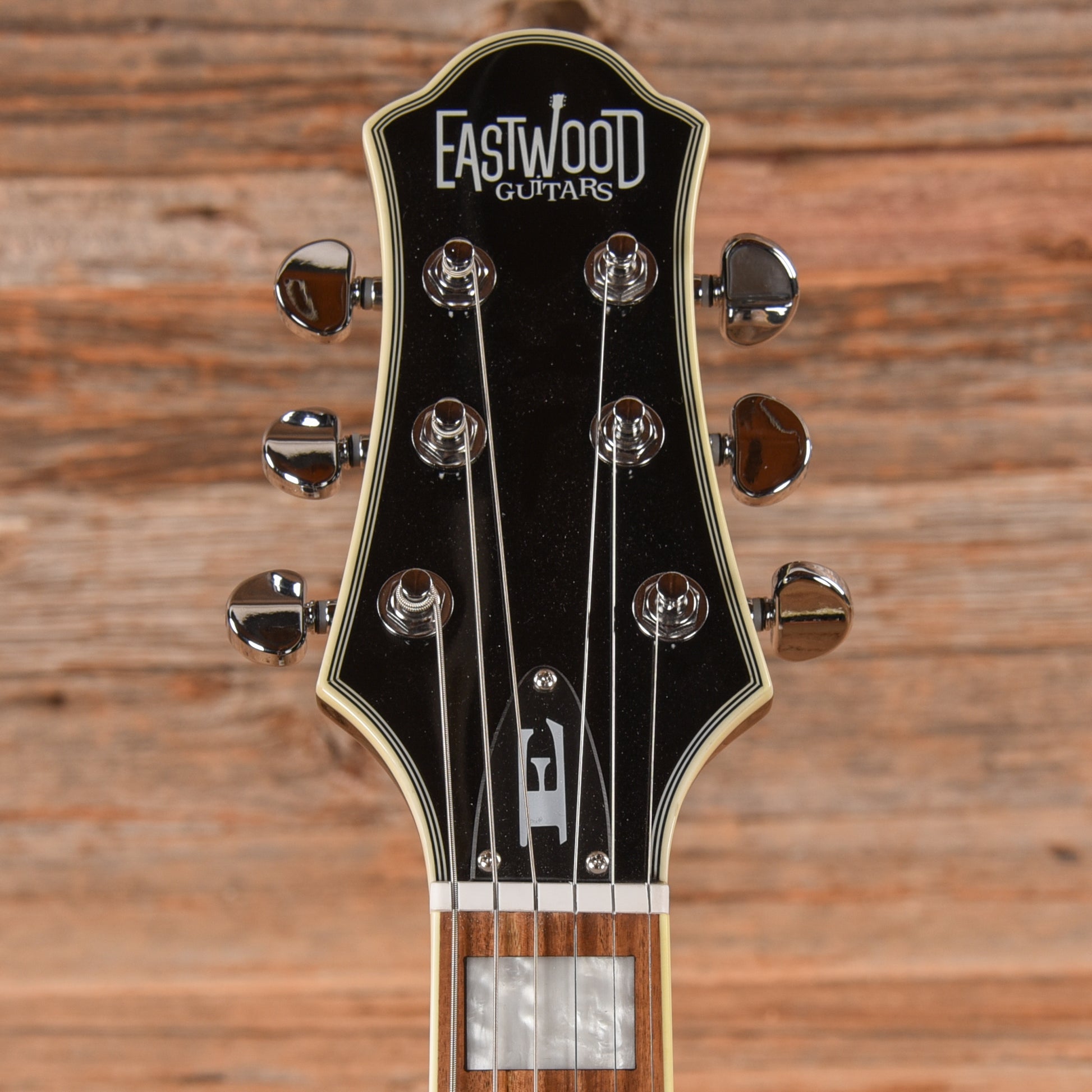 Eastwood GP Black Electric Guitars / Solid Body