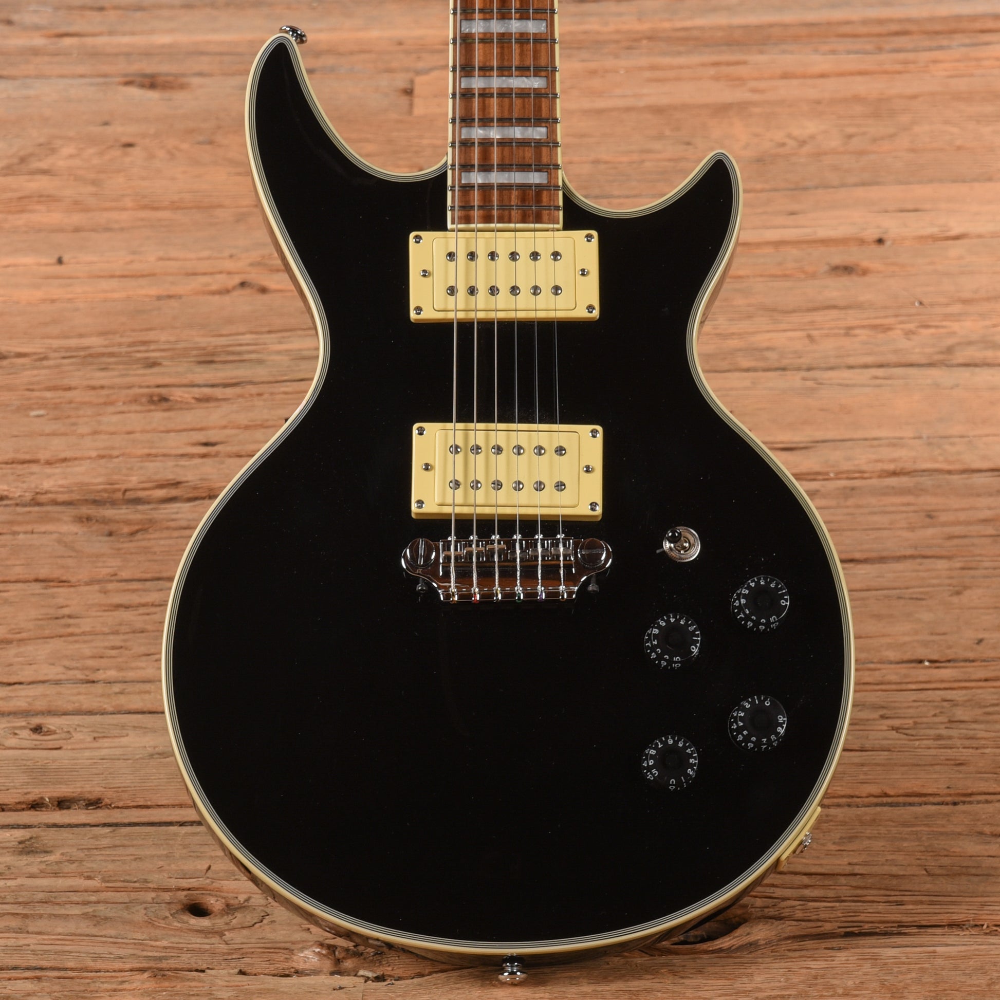 Eastwood GP Black Electric Guitars / Solid Body