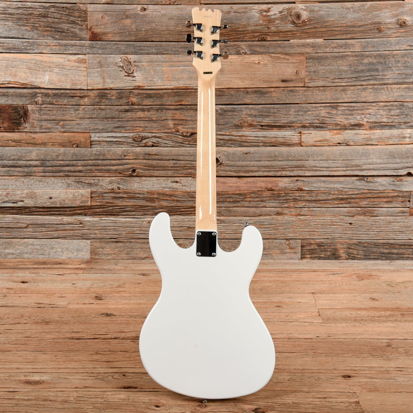 Eastwood Hi-Flyer Phase IV MT White Electric Guitars / Solid Body