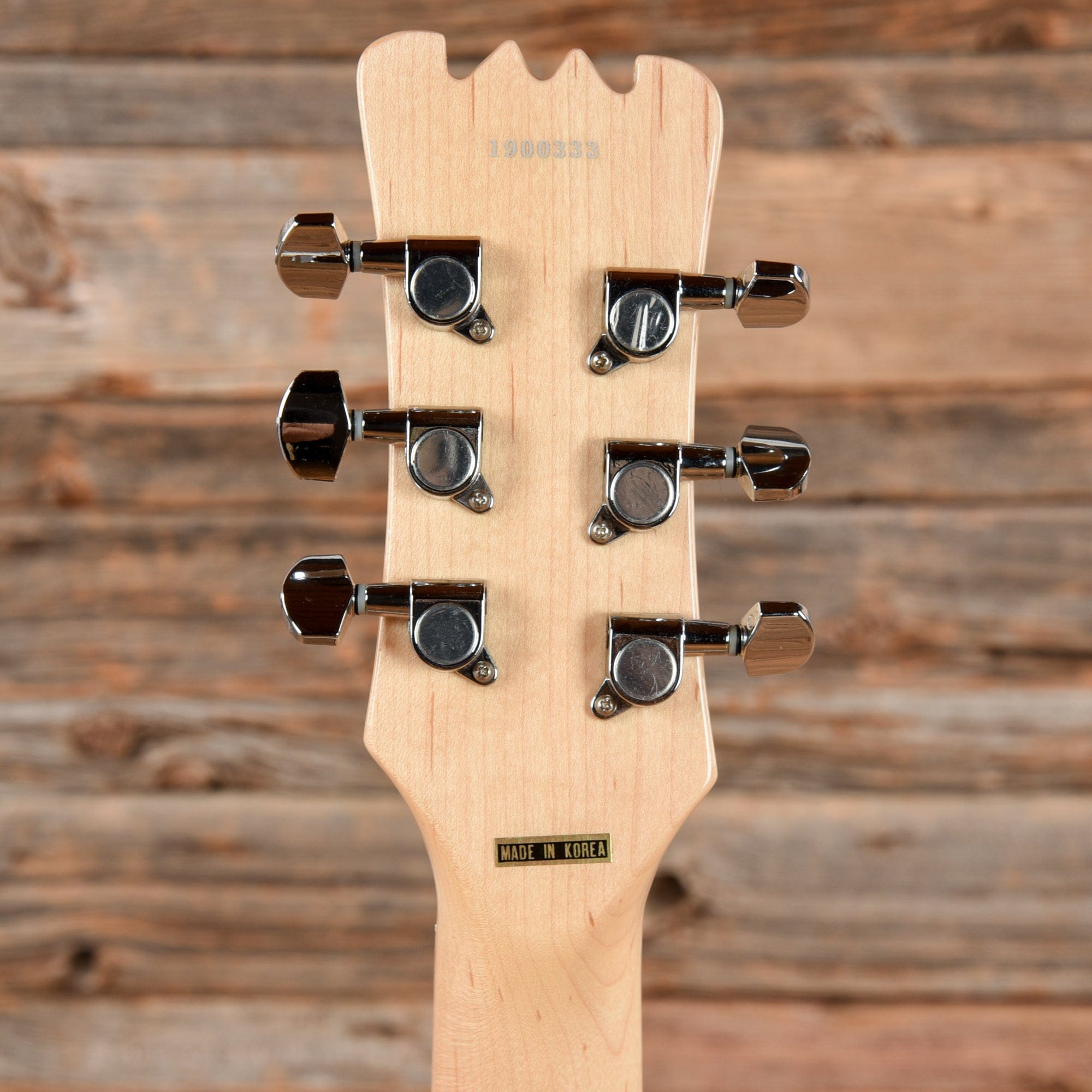 Eastwood Hi-Flyer Phase IV MT White Electric Guitars / Solid Body