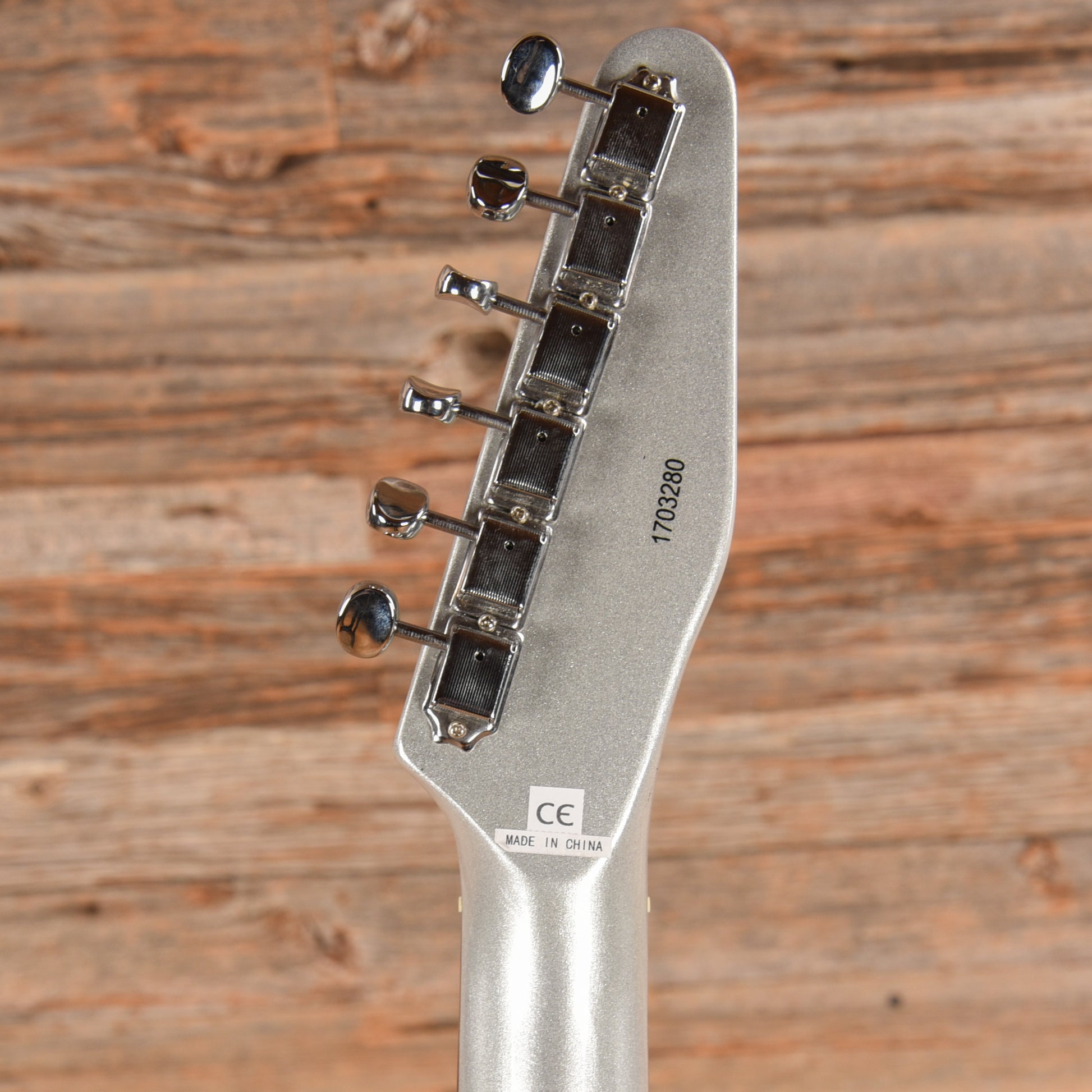 Eastwood Jeff Senn Model One Sonic Silver 2017 LEFTY Electric Guitars / Solid Body