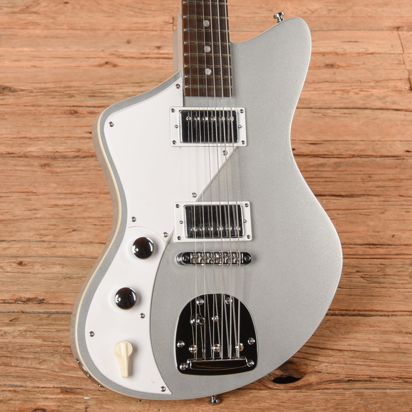 Eastwood Jeff Senn Model One Sonic Silver 2017 LEFTY Electric Guitars / Solid Body