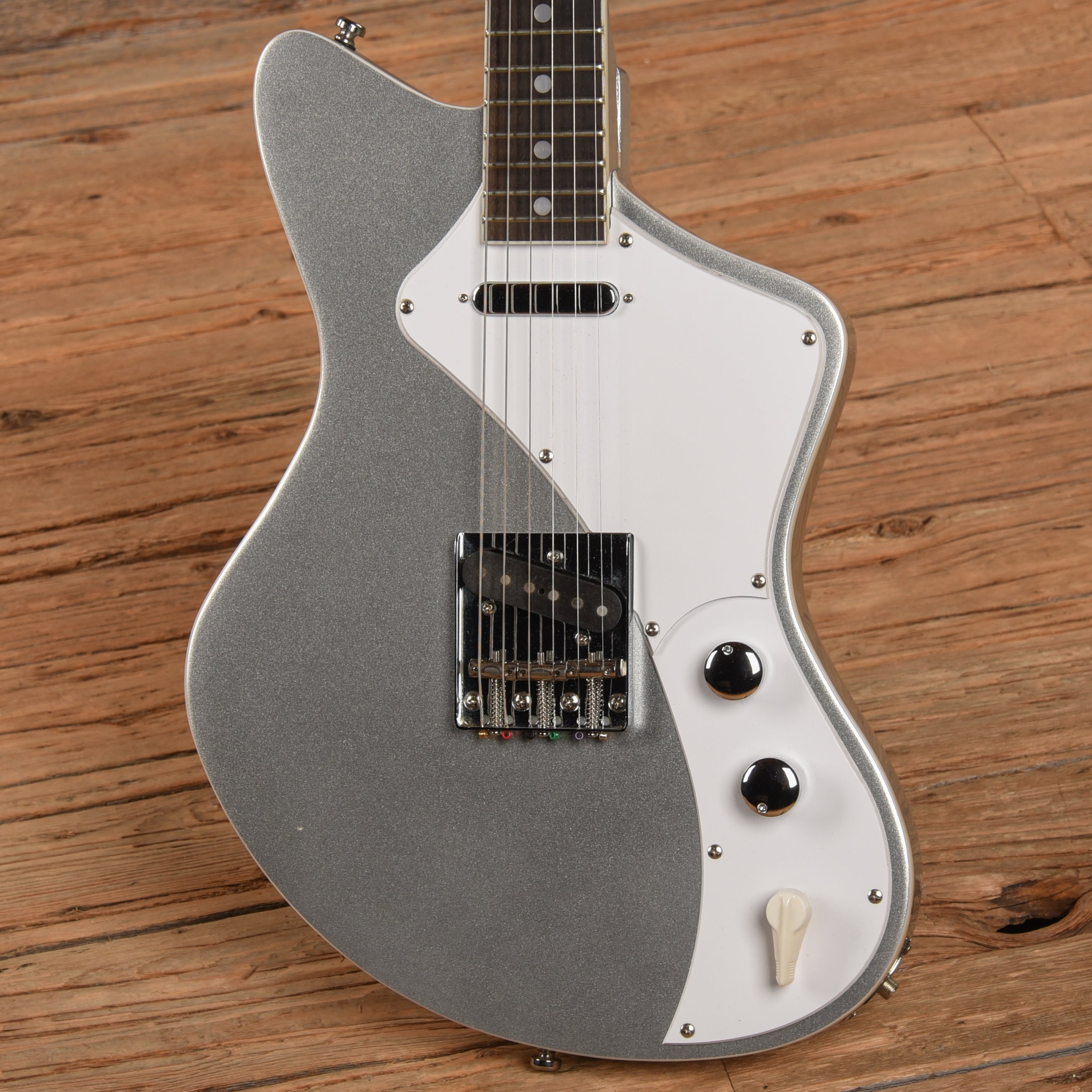 Eastwood Jeff Senn Model T Sonic Silver 2018 Electric Guitars / Solid Body