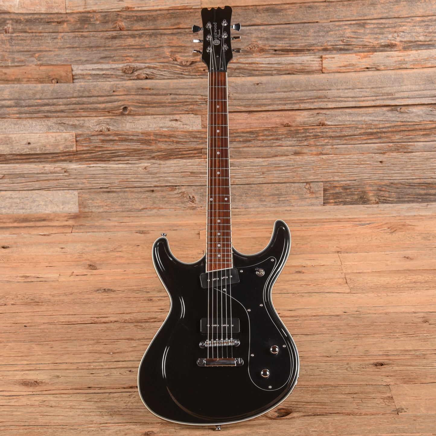Eastwood Sidejack Black 2025 Electric Guitars / Solid Body