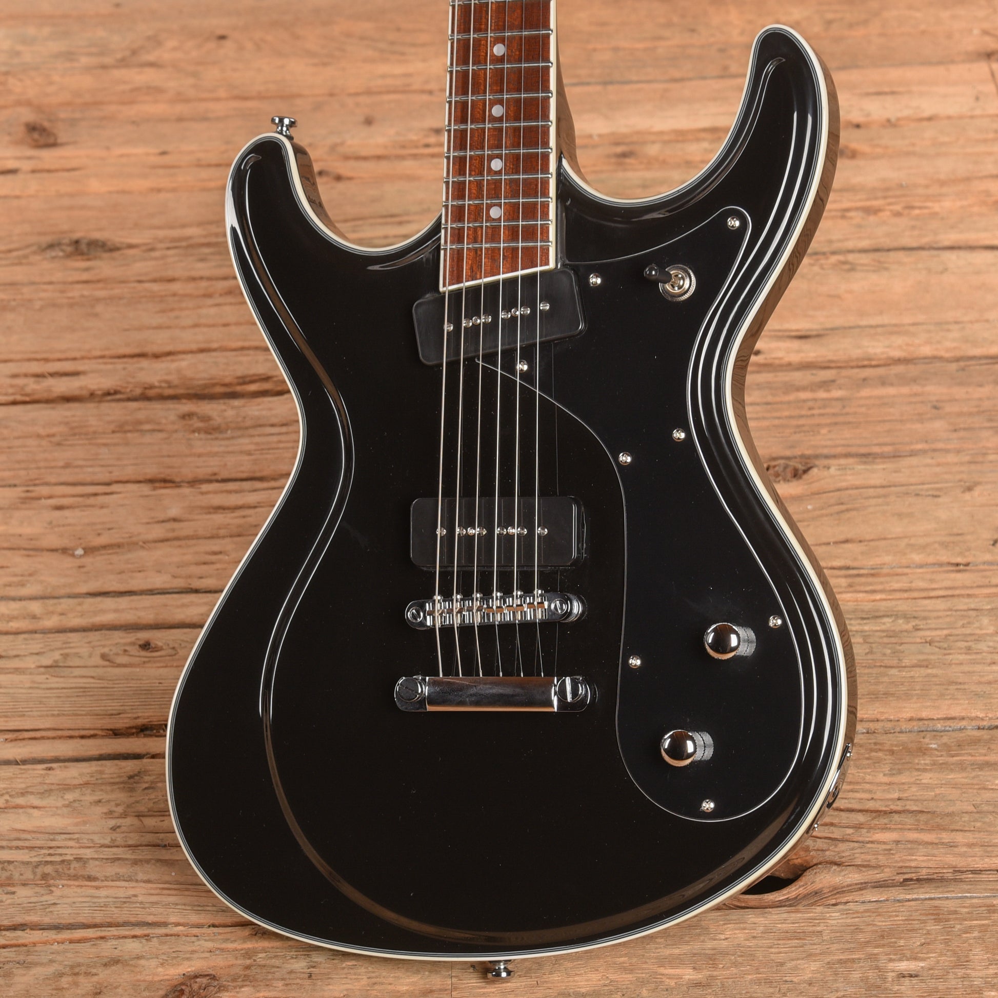 Eastwood Sidejack Black 2025 Electric Guitars / Solid Body