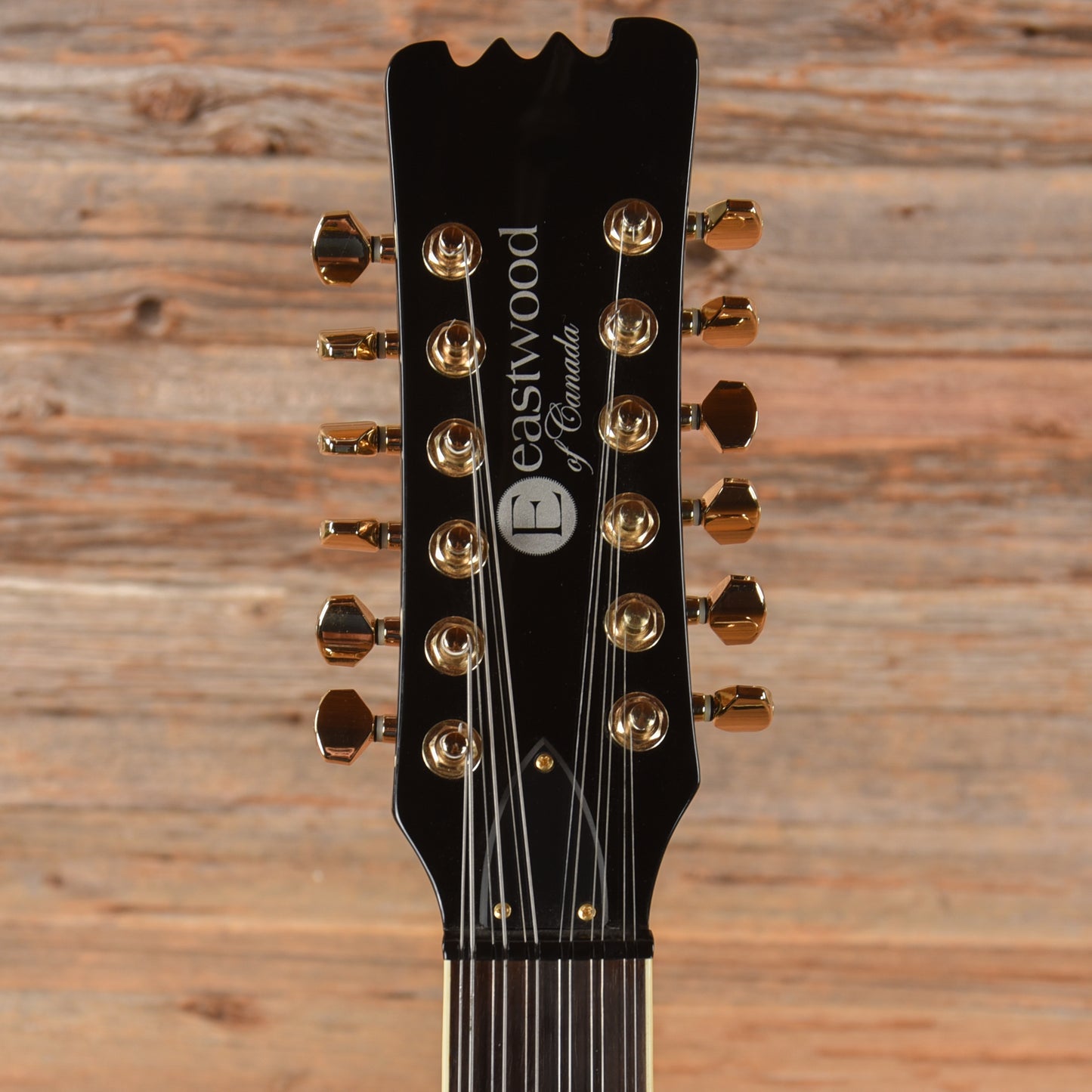 Eastwood Sidejack DLX 12 Black 2018 Electric Guitars / Solid Body