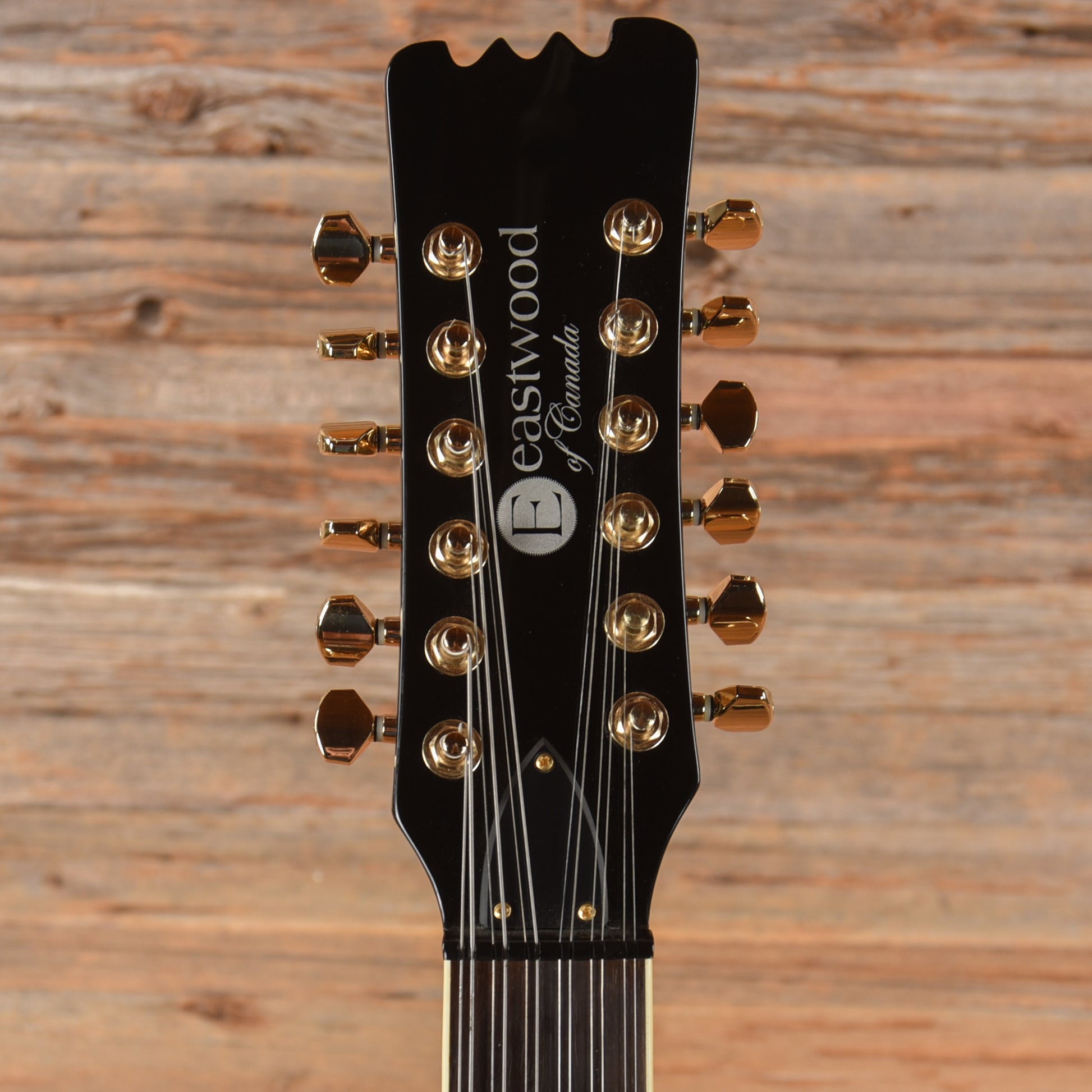 Eastwood Sidejack DLX 12 Black 2018 Electric Guitars / Solid Body