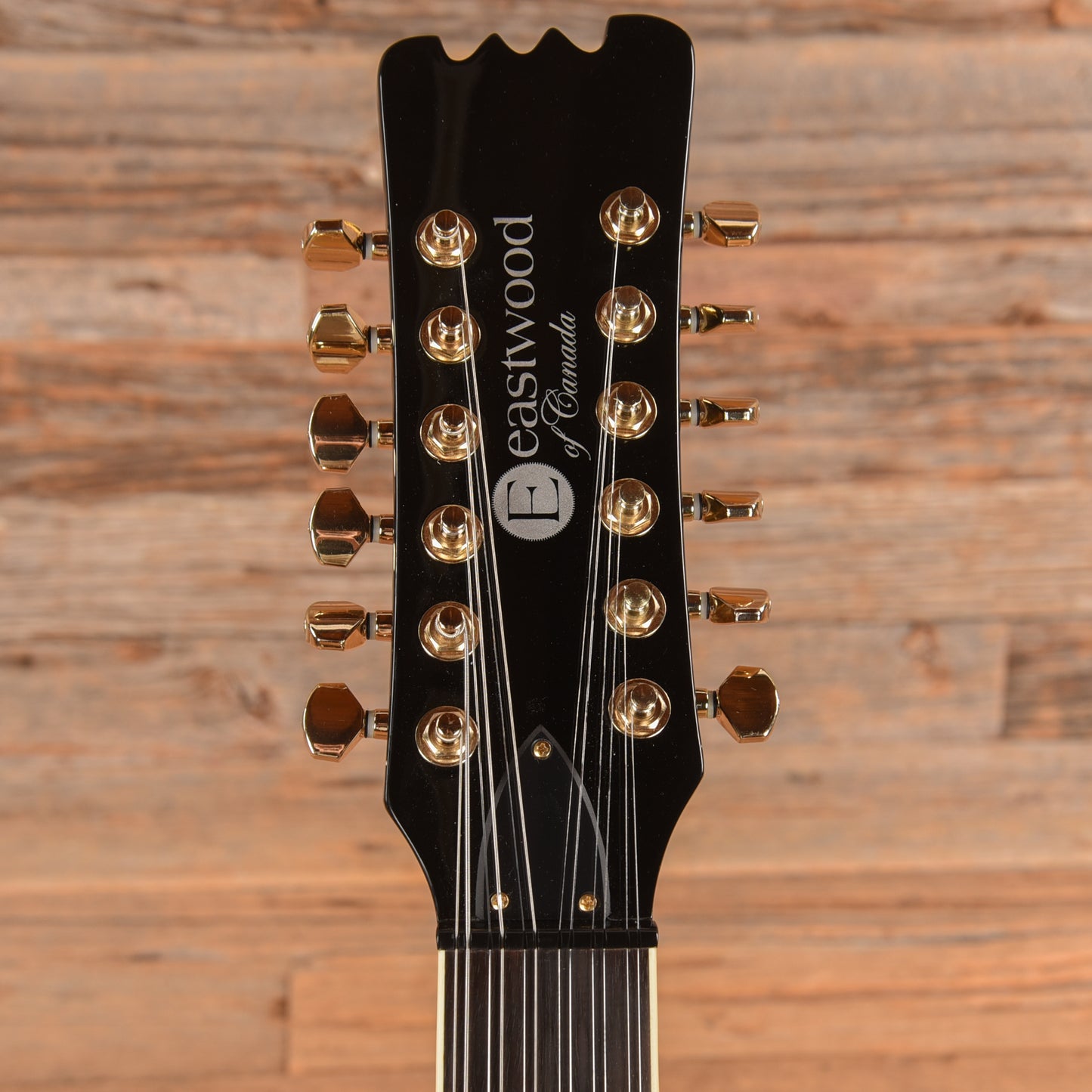 Eastwood Sidejack DLX XII Black 2018 Electric Guitars / Solid Body