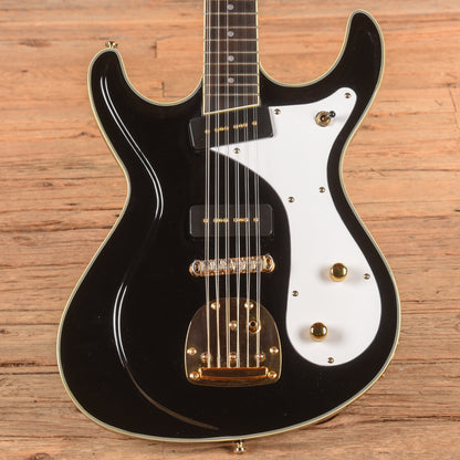 Eastwood Sidejack DLX XII Black 2018 Electric Guitars / Solid Body