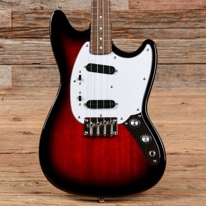 Eastwood Warren Ellis Duo-Special Electric Tenor Guitar Red Burst Electric Guitars / Solid Body
