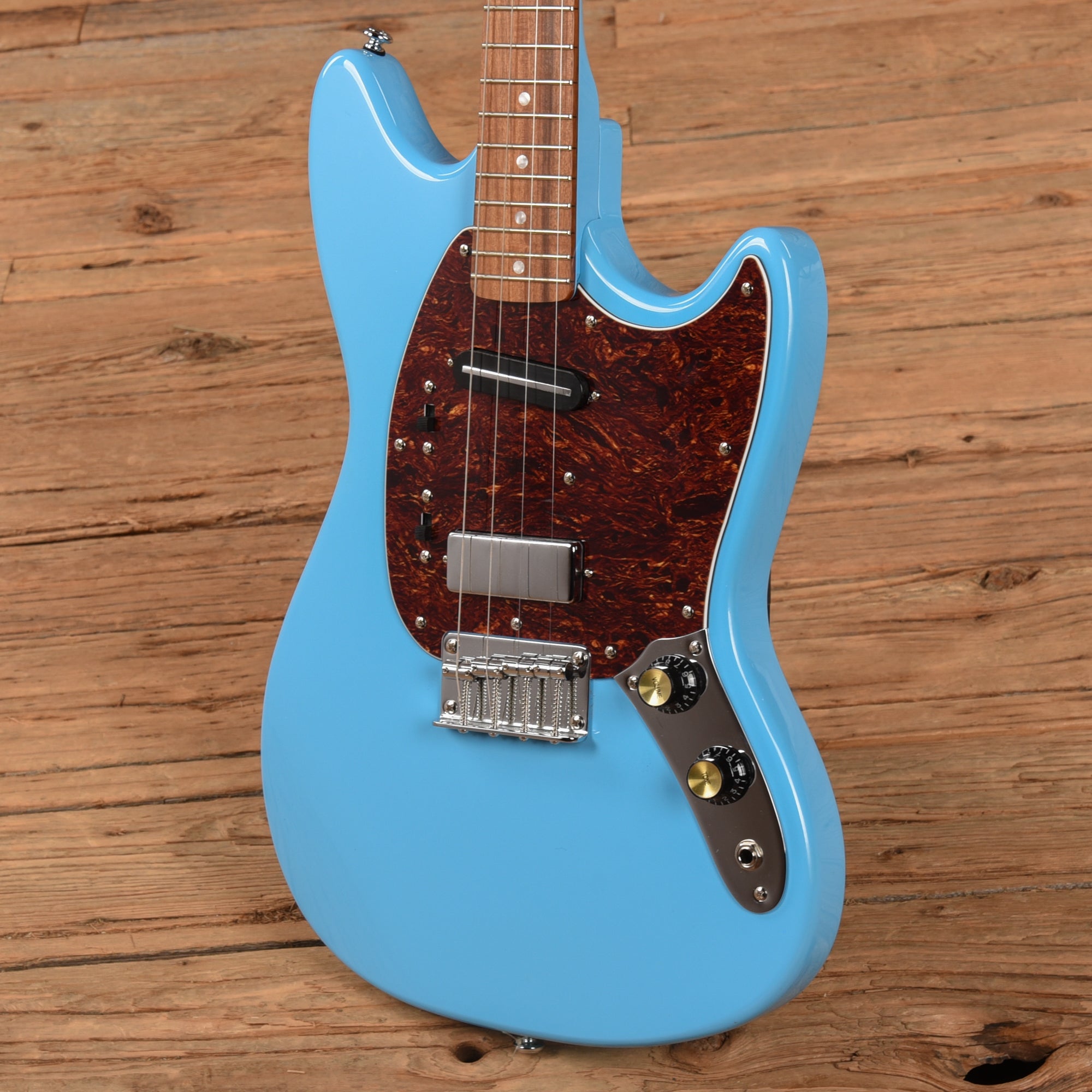Eastwood Warren Ellis Tenor Baritone Sonic Blue Electric Guitars / Solid Body