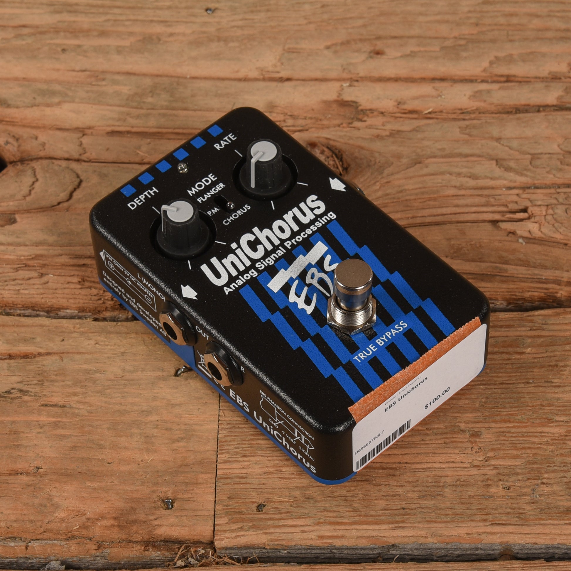 EBS Unichorus Effects and Pedals / Chorus and Vibrato