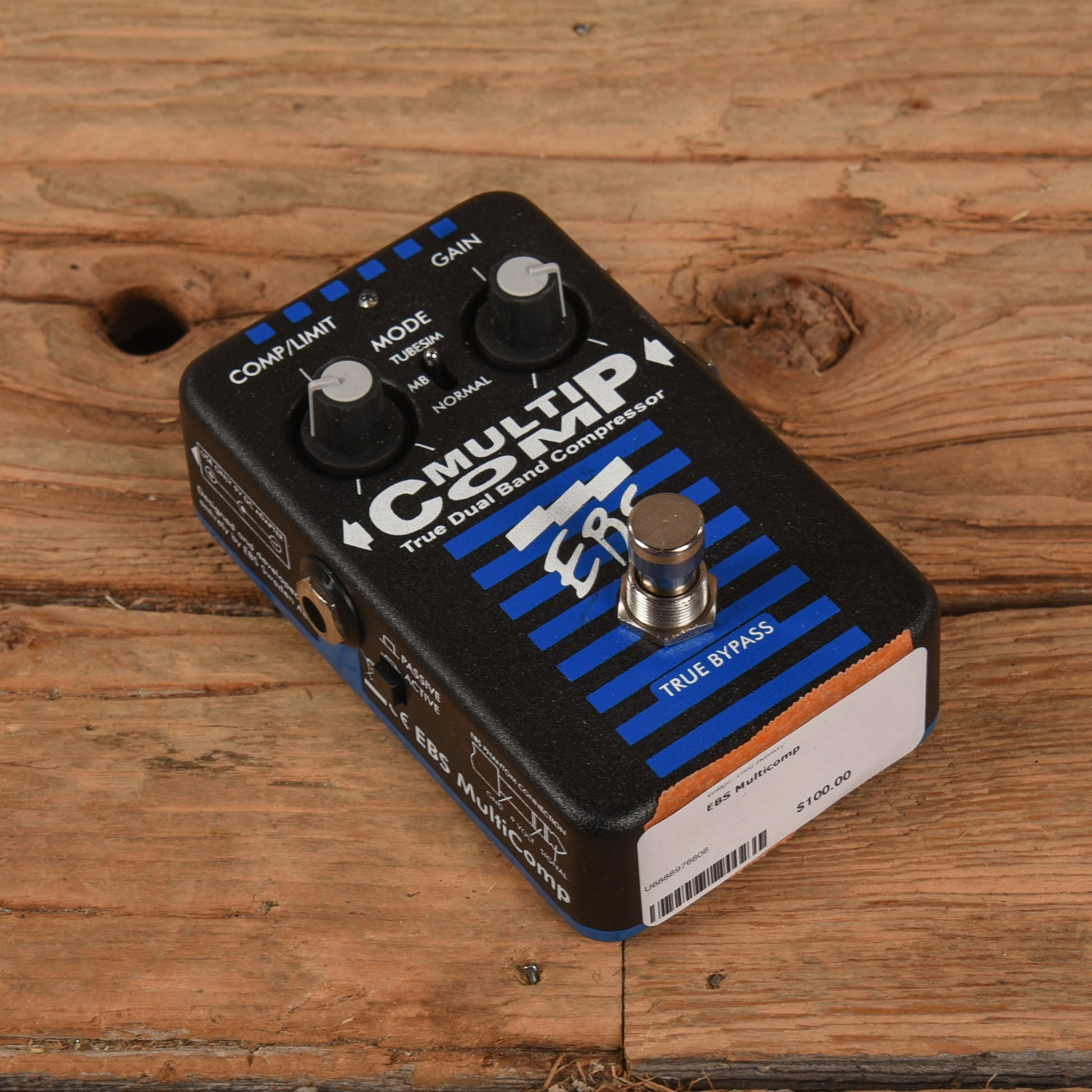 EBS Multicomp Effects and Pedals / Compression and Sustain
