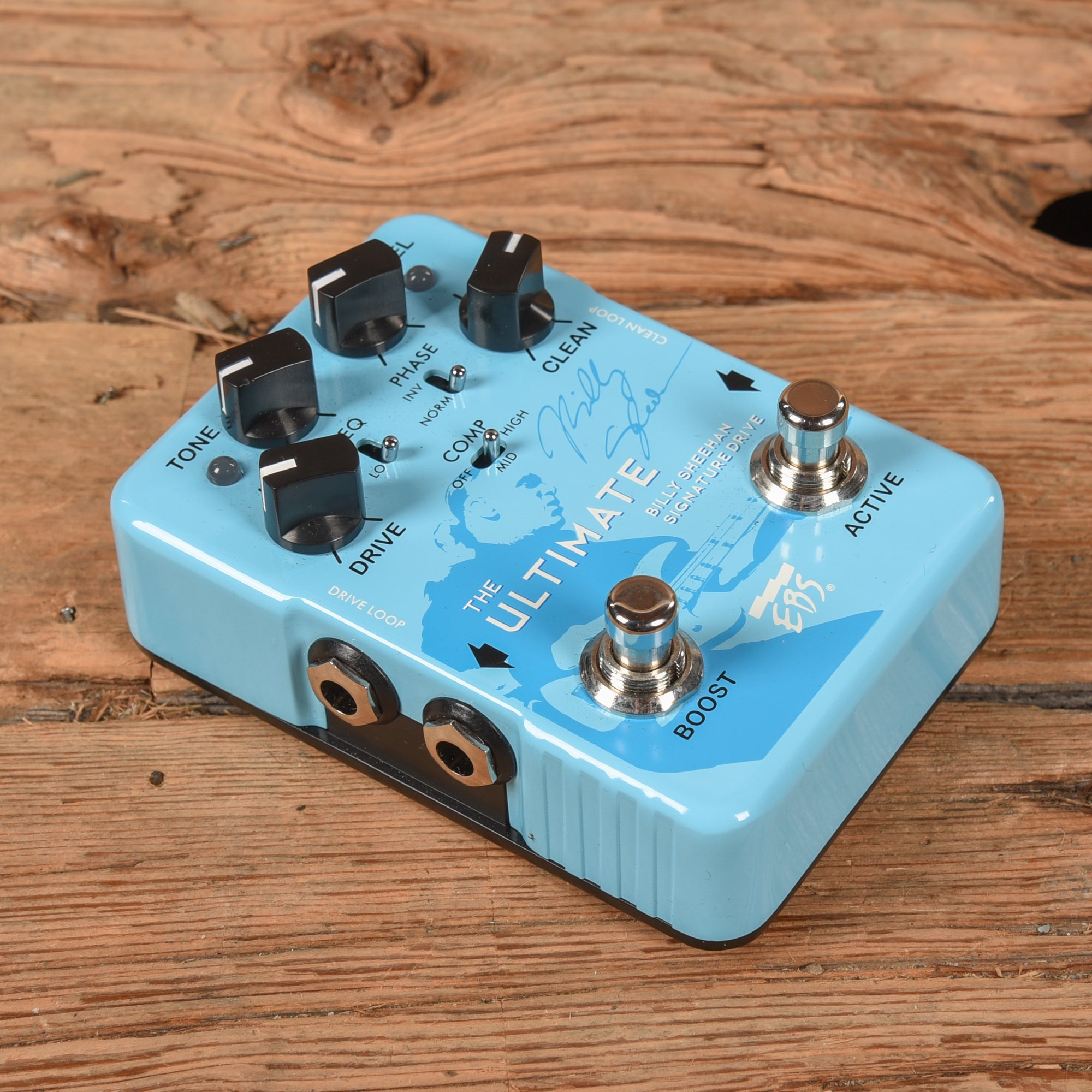 EBS Billy Sheehan Ultimate Drive Effects and Pedals / Overdrive and Boost