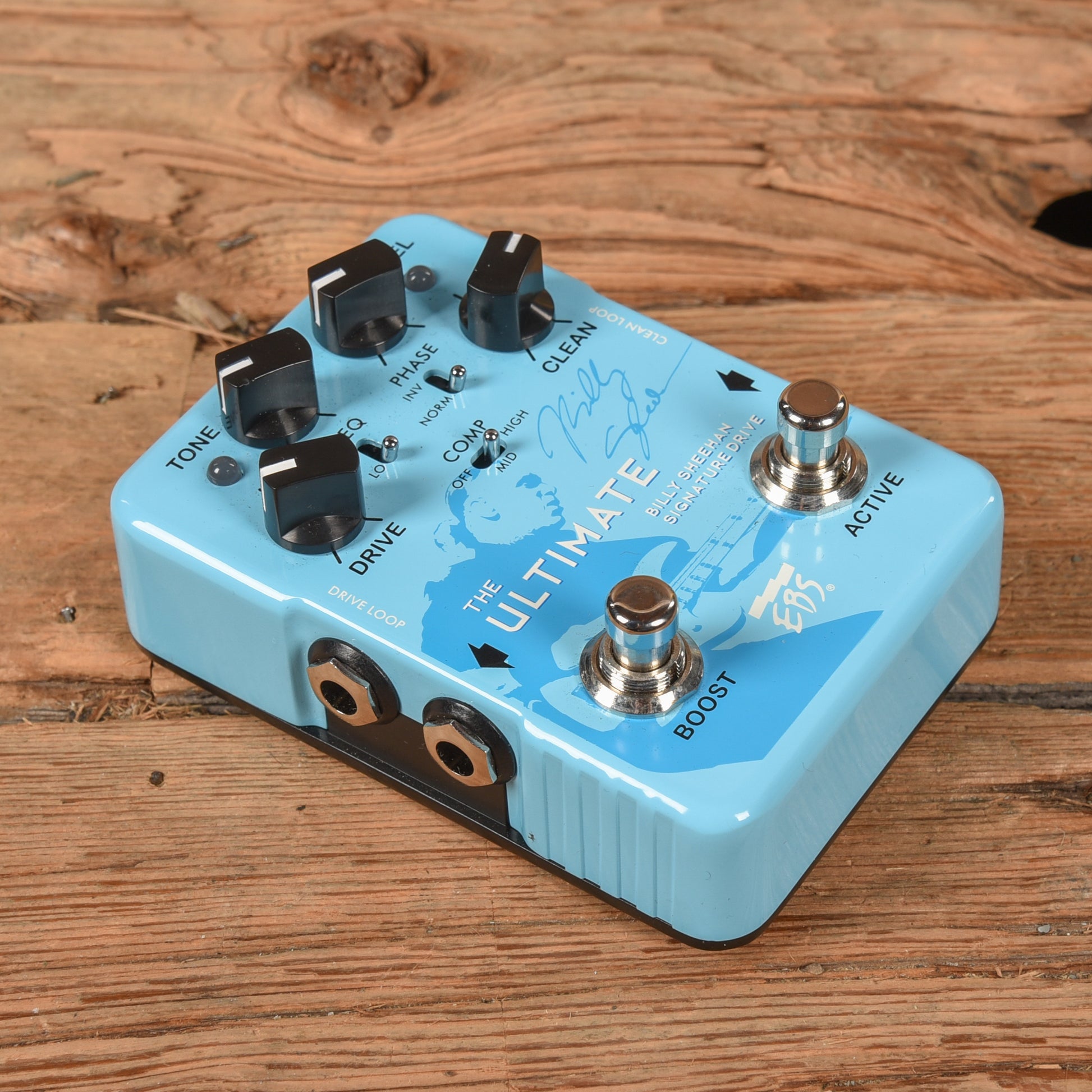 EBS Billy Sheehan Ultimate Signature Bass Drive Pedal