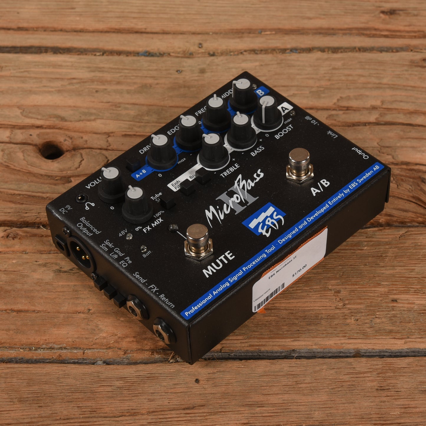 EBS Microbass II Pro Audio / DI Boxes