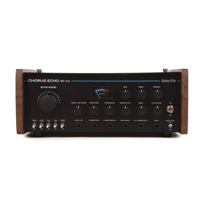 Echo Fix EF-X3 Wooden Chorus Echo w/BBD Analog Chorus & Spring Reverb Black Effects and Pedals / Delay