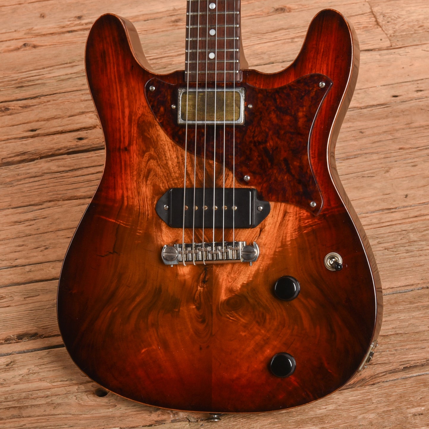Echopark El Cabillo Case Study Koa Sunburst 2014 Electric Guitars / Solid Body