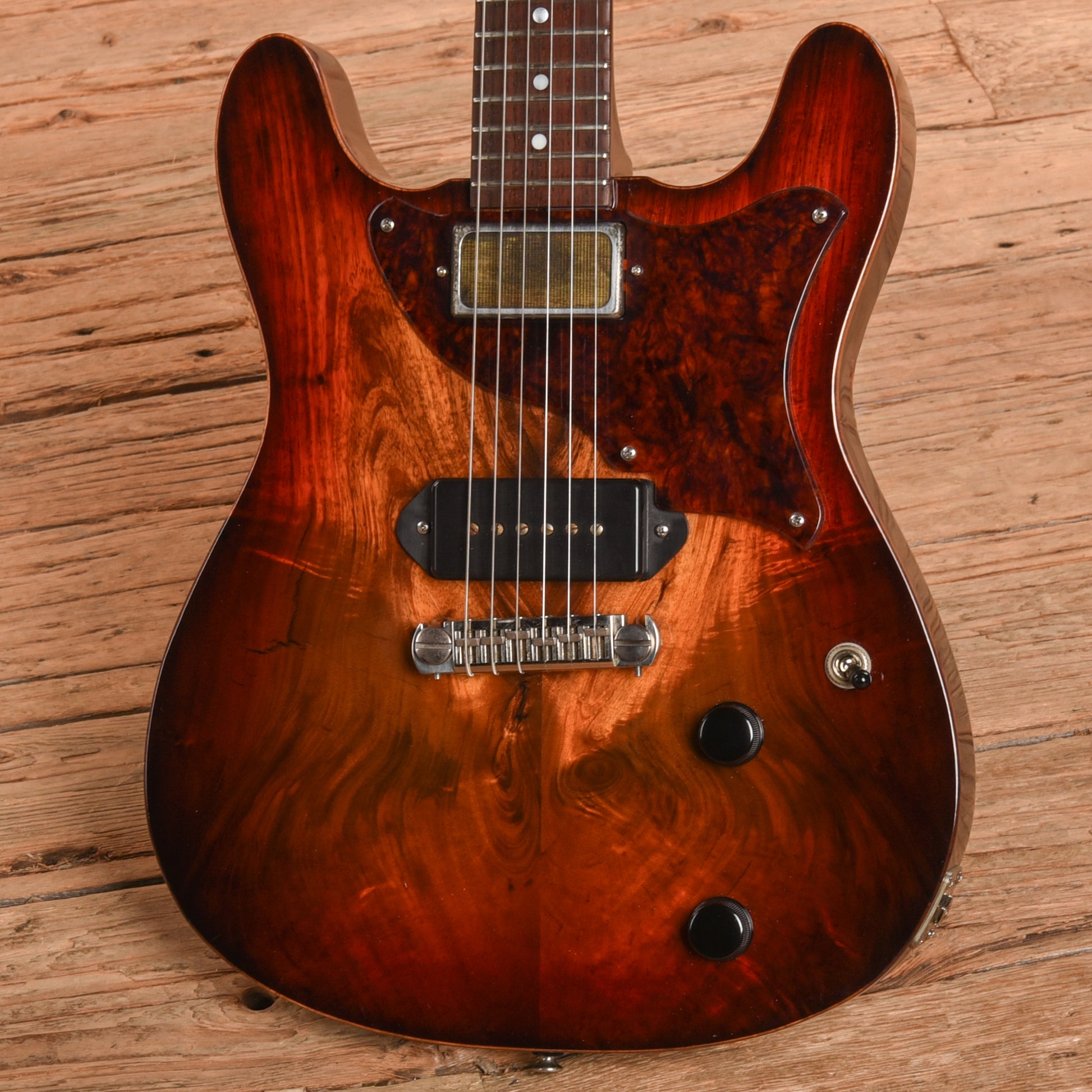Echopark El Cabillo Case Study Koa Sunburst 2014 Electric Guitars / Solid Body