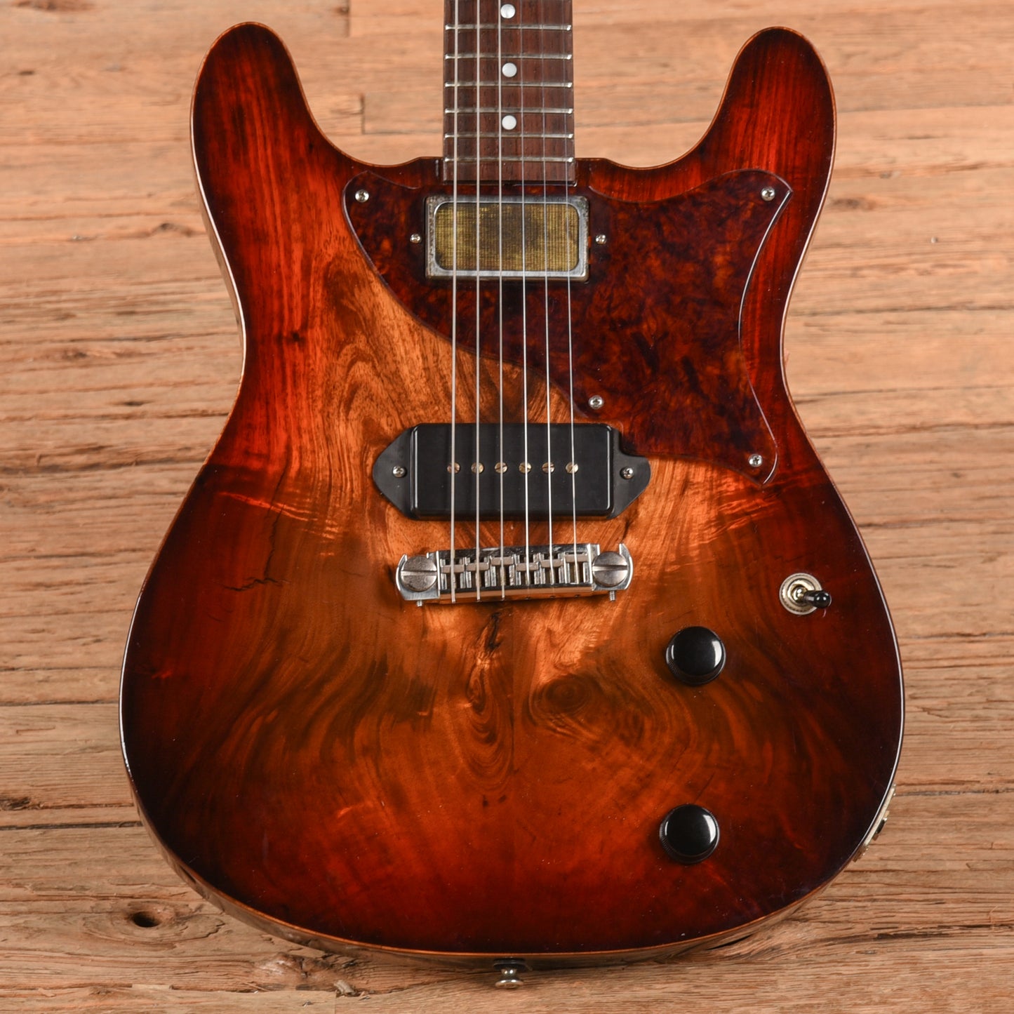 Echopark El Cabillo Case Study Koa Sunburst 2014 Electric Guitars / Solid Body