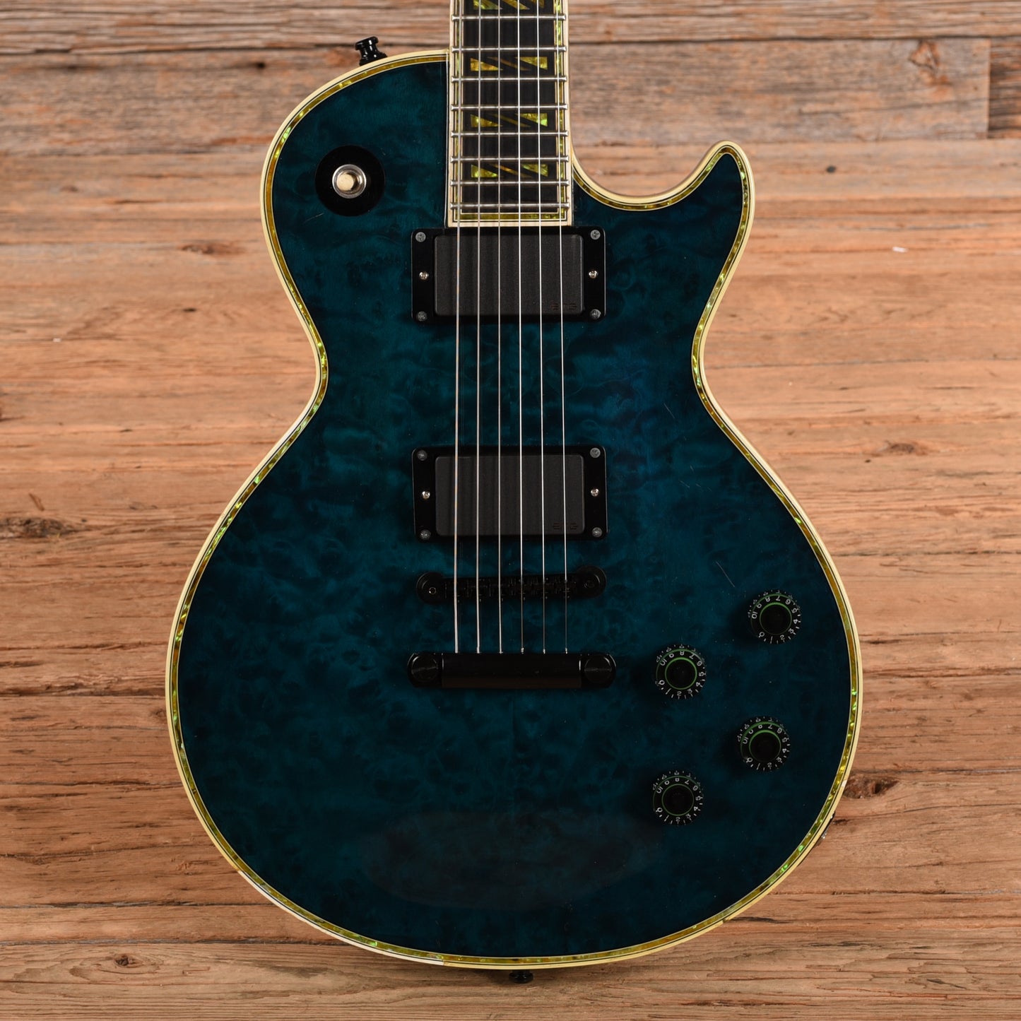 Edwards E-LP-117 Trans-blue Electric Guitars
