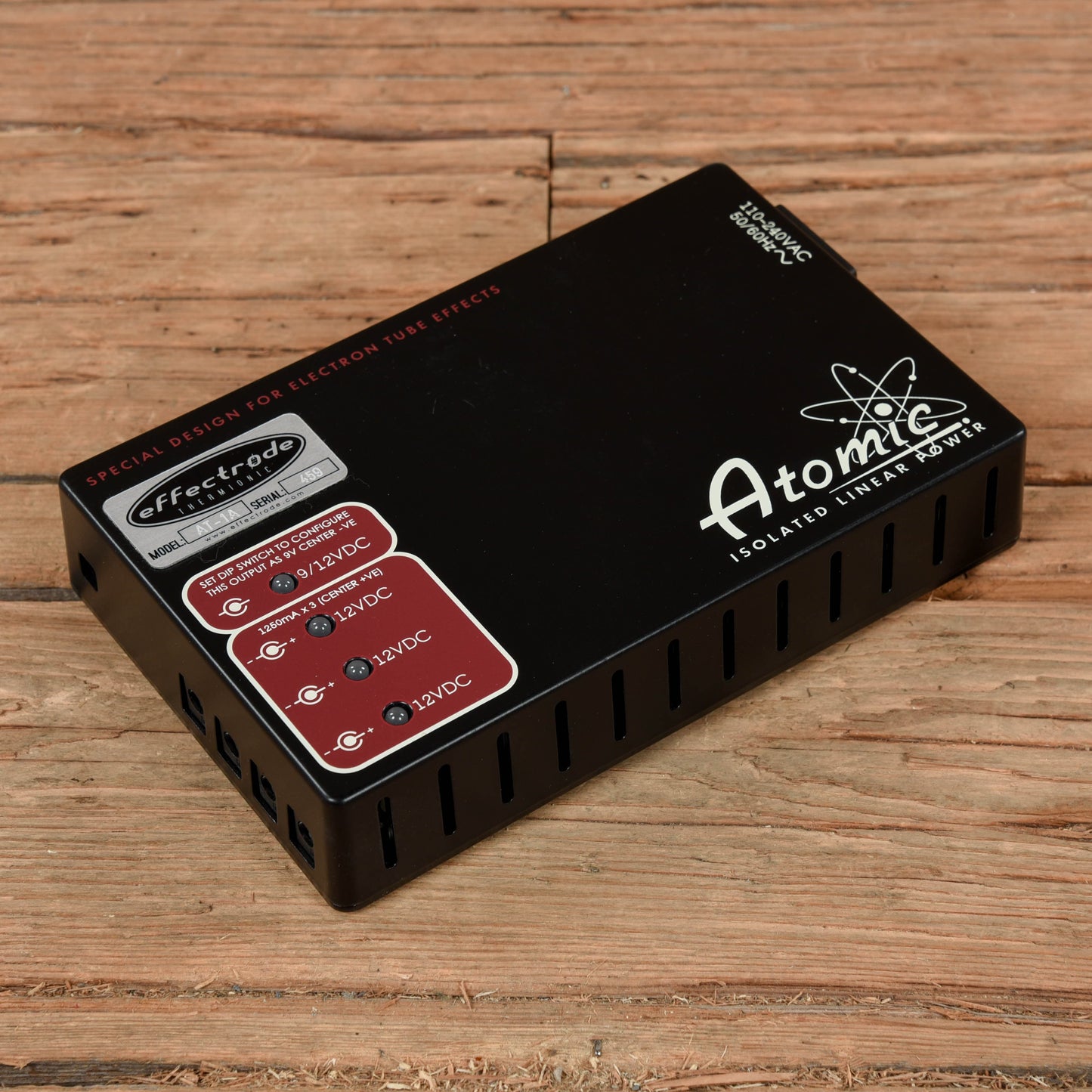 Effectrode Atomic Isolated Power Supply Effects and Pedals / Pedalboards and Power Supplies