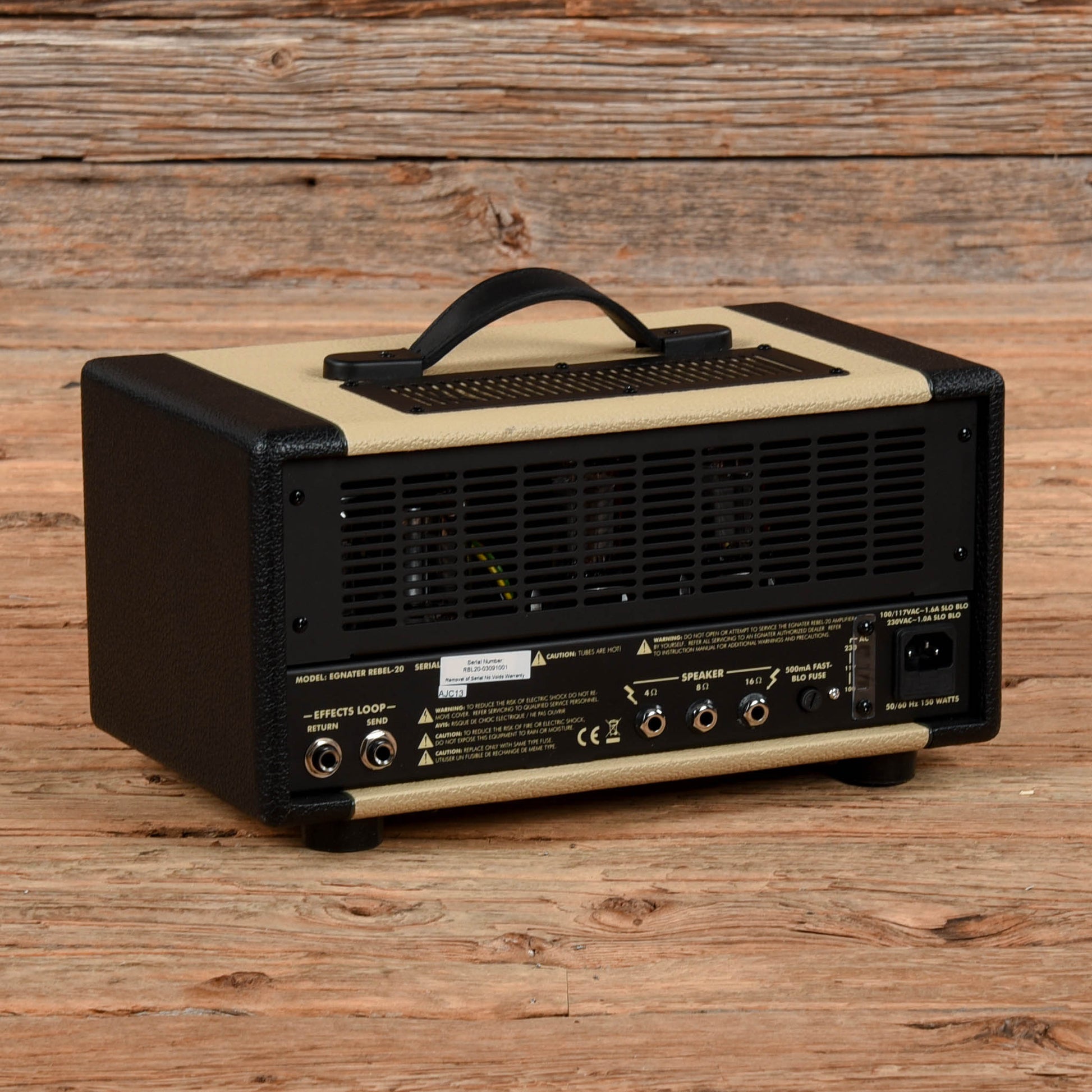 Egnater Rebel 20 20-Watt Guitar Amp Head Amps / Guitar Amps / Guitar Cabinets