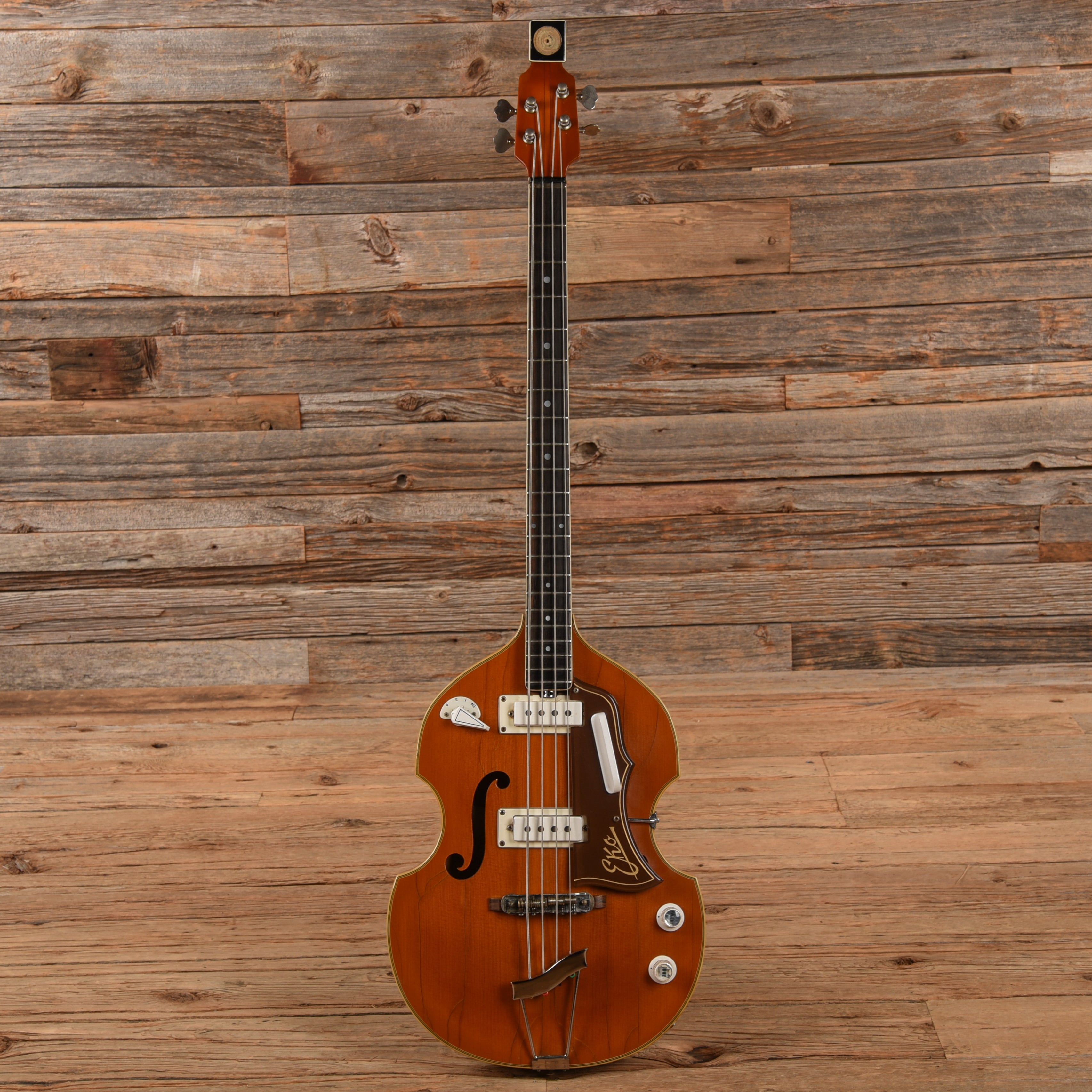 EKO 995 Natural 1960s Bass Guitars / 4-String