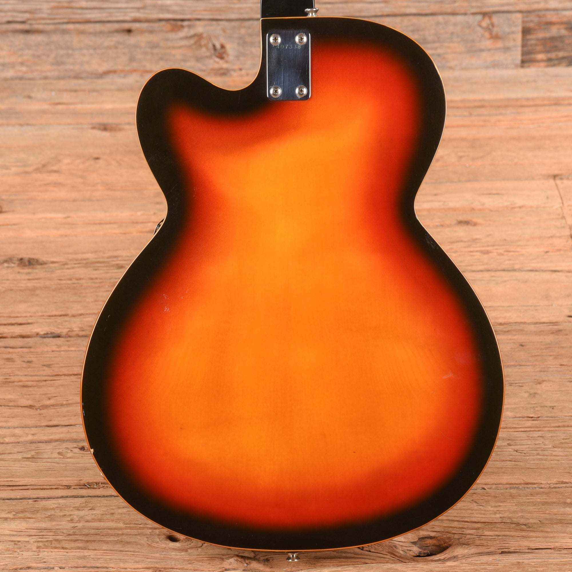 EKO Hollowbody Sunburst 1960s Electric Guitars