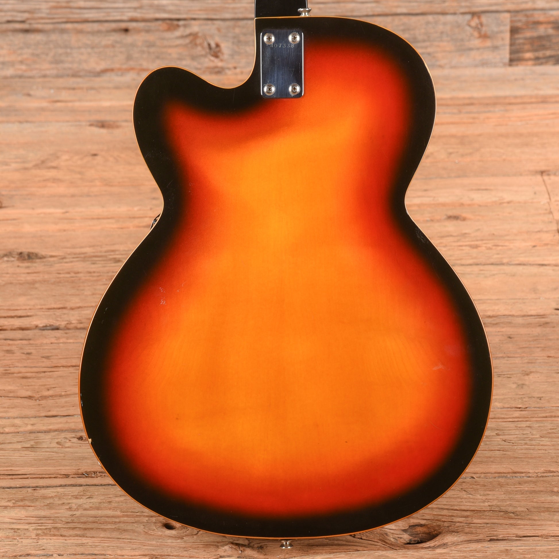 EKO Hollowbody Sunburst 1960s Electric Guitars