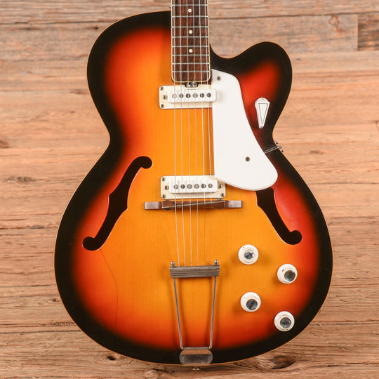 EKO Hollowbody Sunburst 1960s Electric Guitars